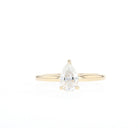 Pear Solitaire Engagement Ring