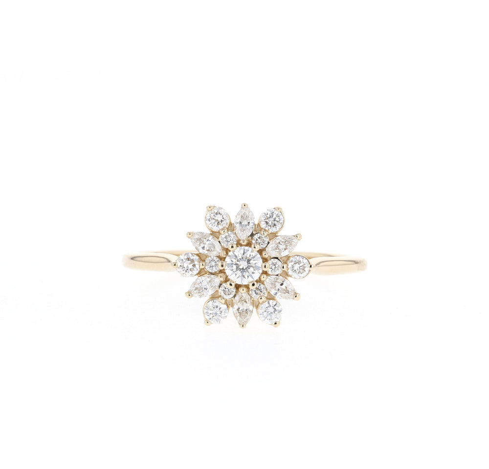 Round Bridal Ring