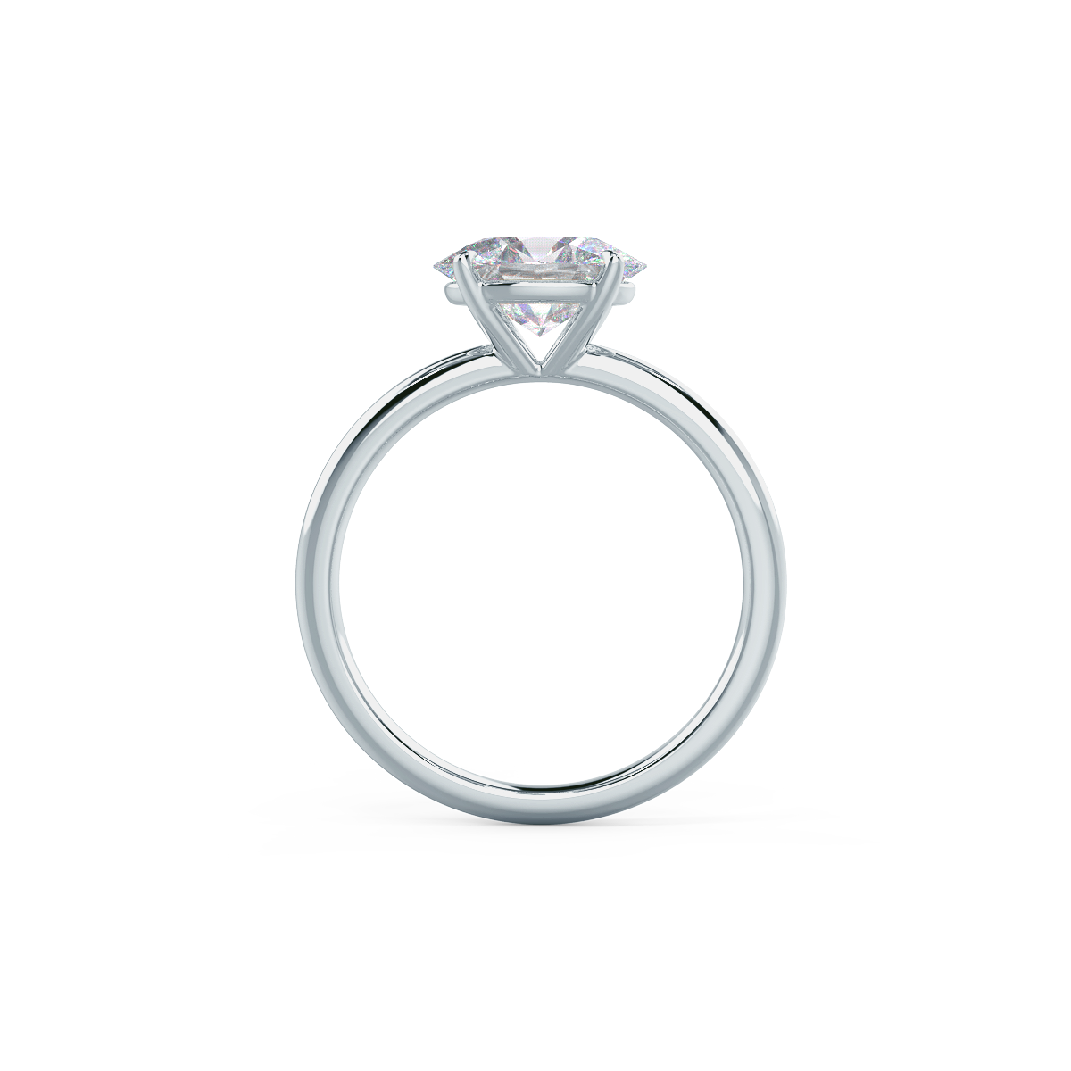 East West Solitaire Ring