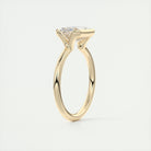 Solitaire Emerald Cut Ring