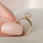 Luxury Moissanite Engagement Ring