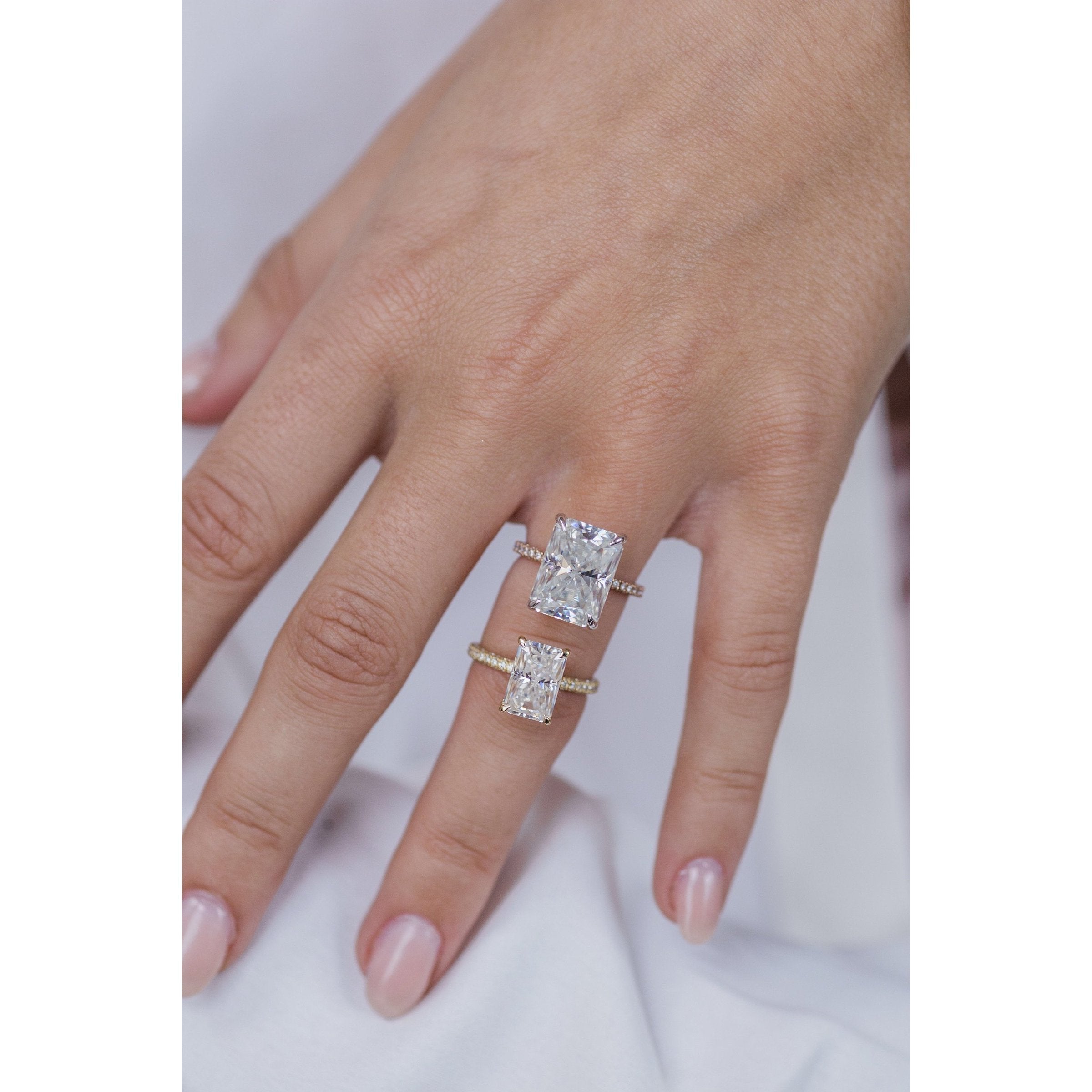 Radiant Solitaire Ring