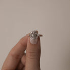 Marquise Cut Moissanite Ring