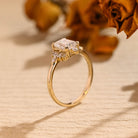 Moissanite Diamond Engagement Ring
