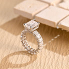Moissanite Diamond Engagement Ring