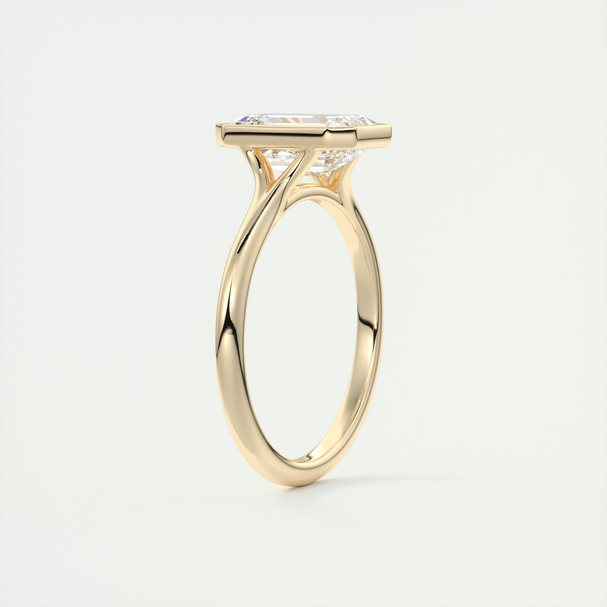 Emerald Bridal Ring