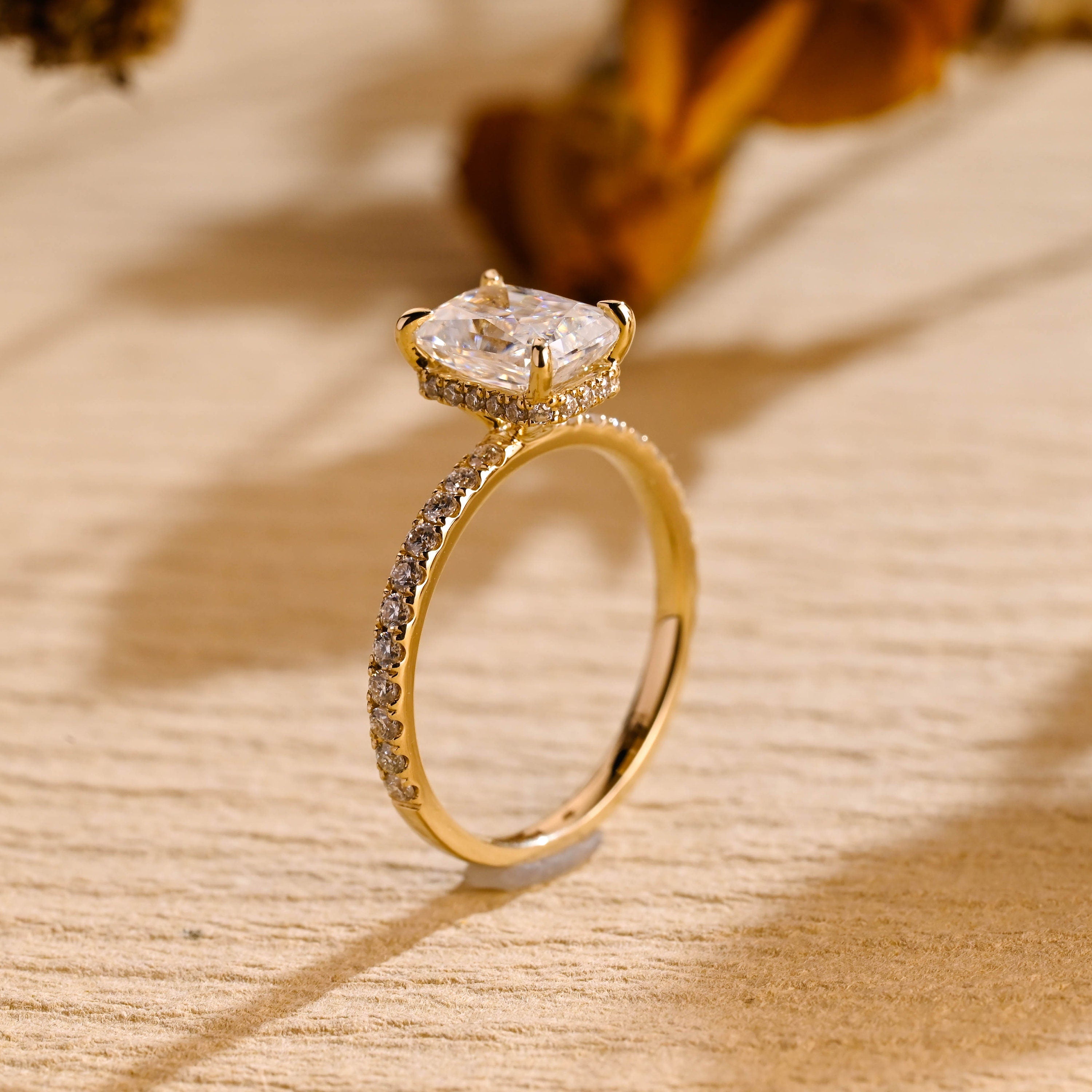 best hidden halo moissanite engagement rings 2026