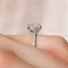 Oval Halo Ring