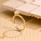 Luxury Moissanite Engagement Ring