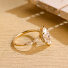 Moissanite Diamond Engagement Ring
