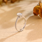 Moissanite Diamond Engagement Ring