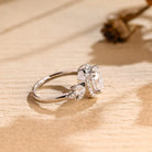 Moissanite Diamond Engagement Ring
