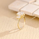 Diamond Side Stone Ring