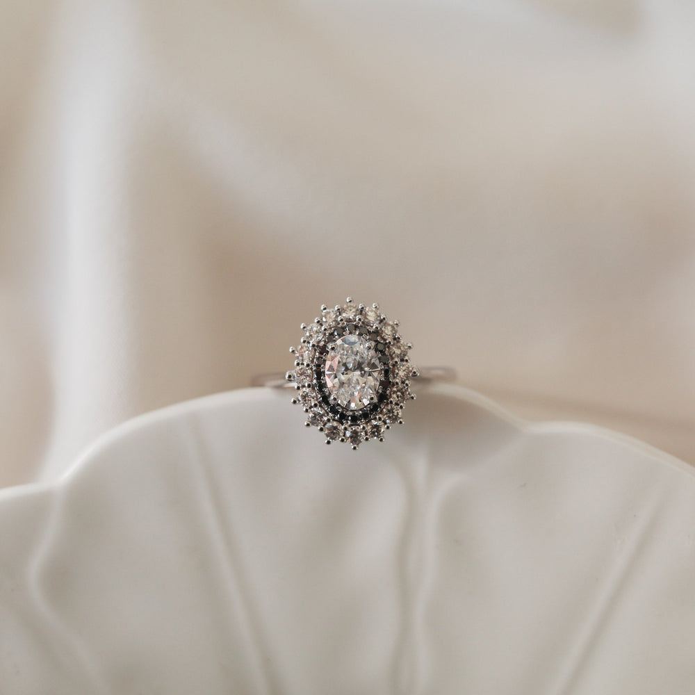 Oval Bridal Ring