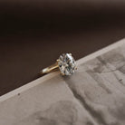 Solitaire Moissanite Ring