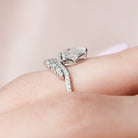 Moissanite Diamond Ring