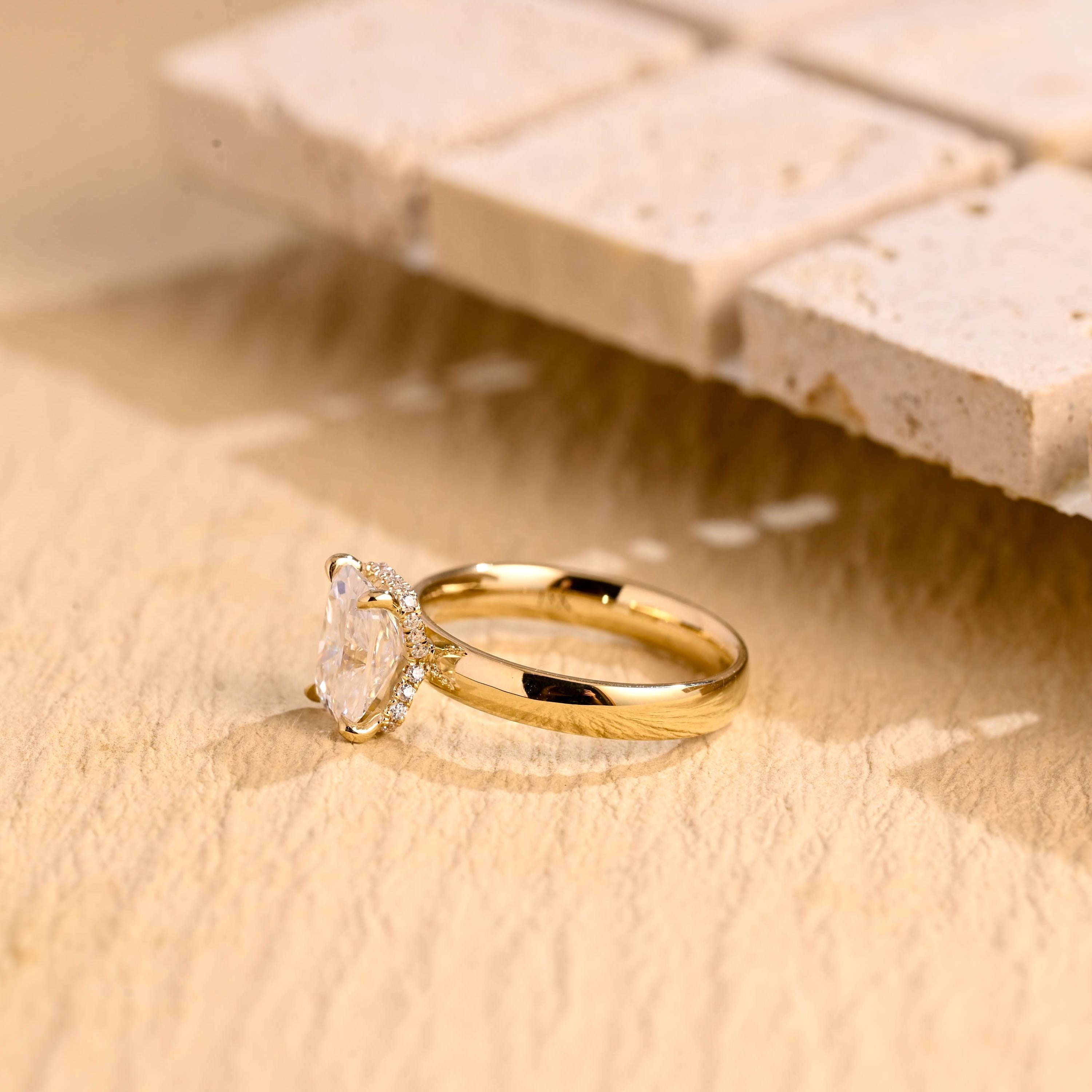 Radiant Cut Proposal Ring