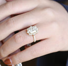 best moissanite cluster engagement rings 2026