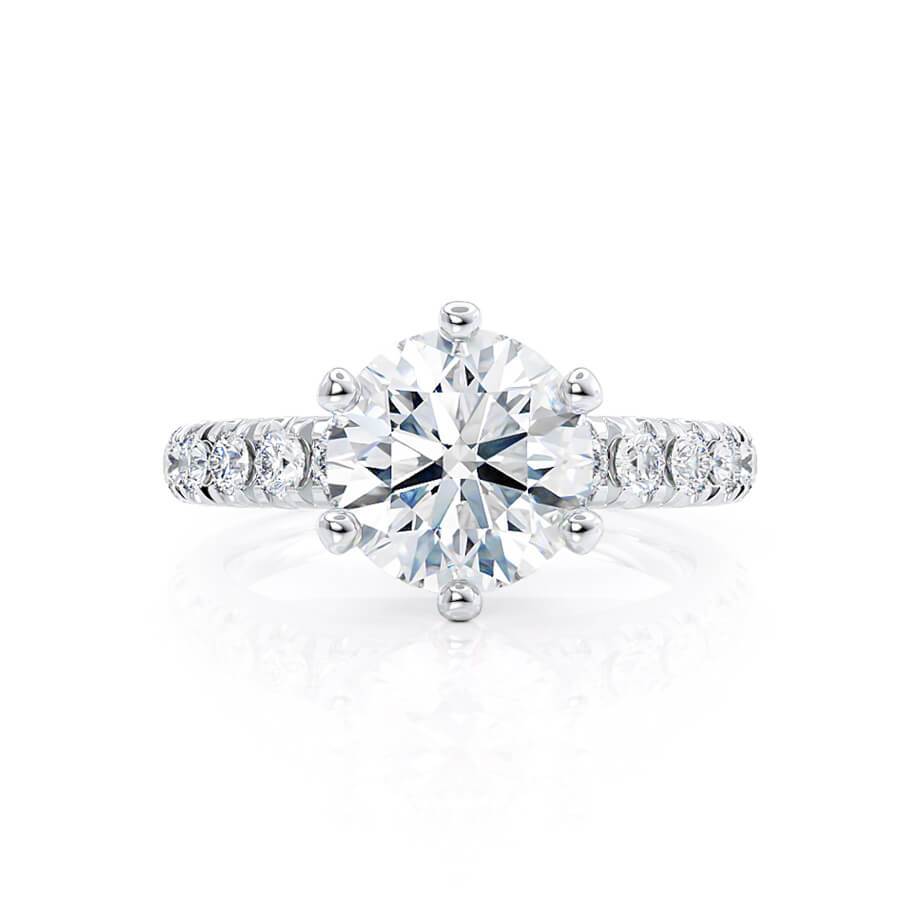 Moissanite Engagement Ring USA