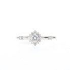 Handcrafted Halo Ring