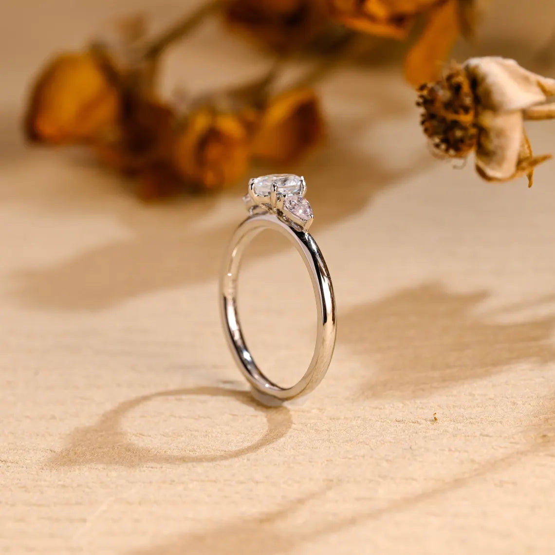 Classic Three Stone Ring