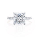 Princess Cut Moissanite Ring