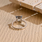 Diamond Pave Moissanite Ring