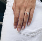Moissanite Diamond Ring