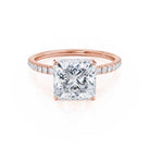 Pave Moissanite Ring
