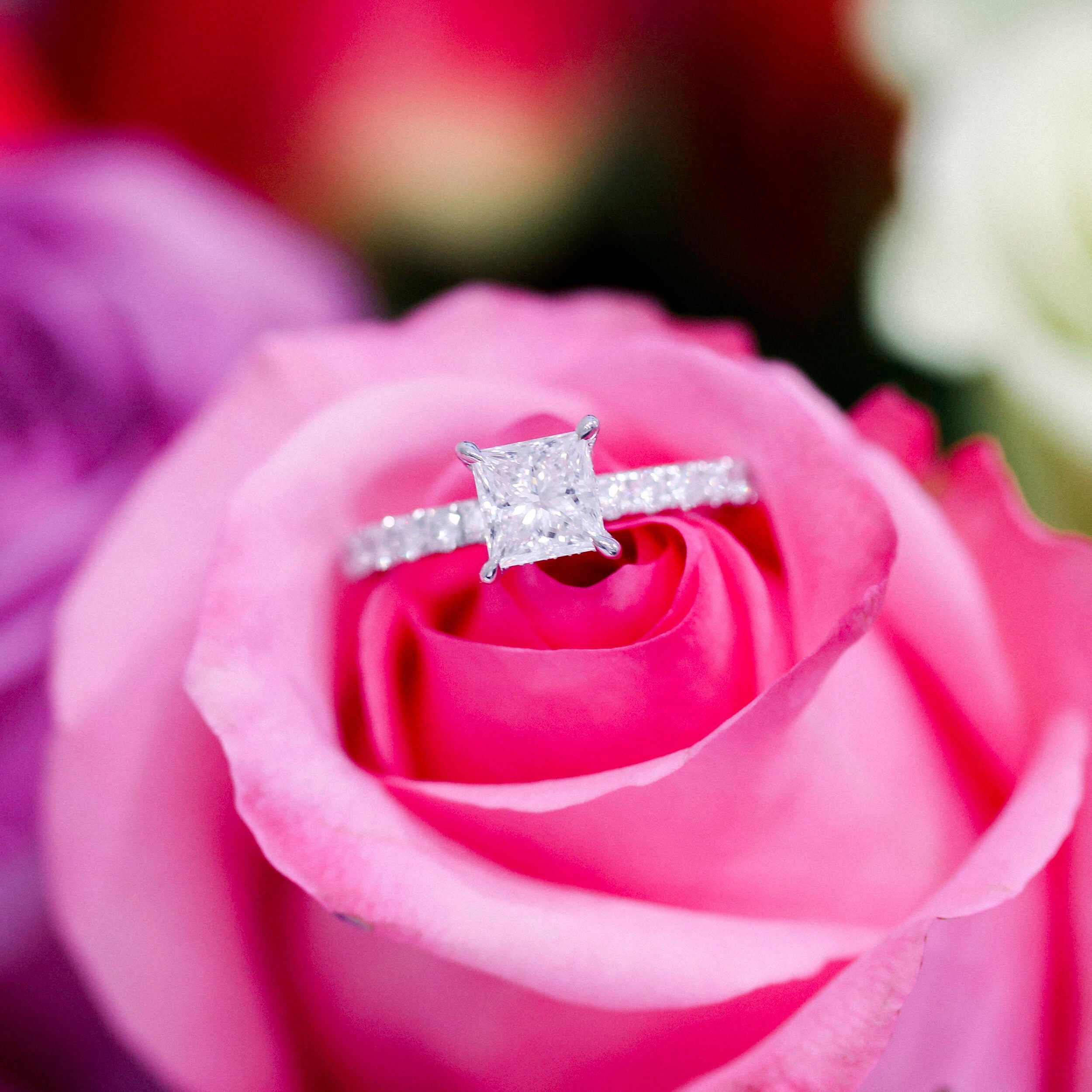 Classic Pave Engagement Ring