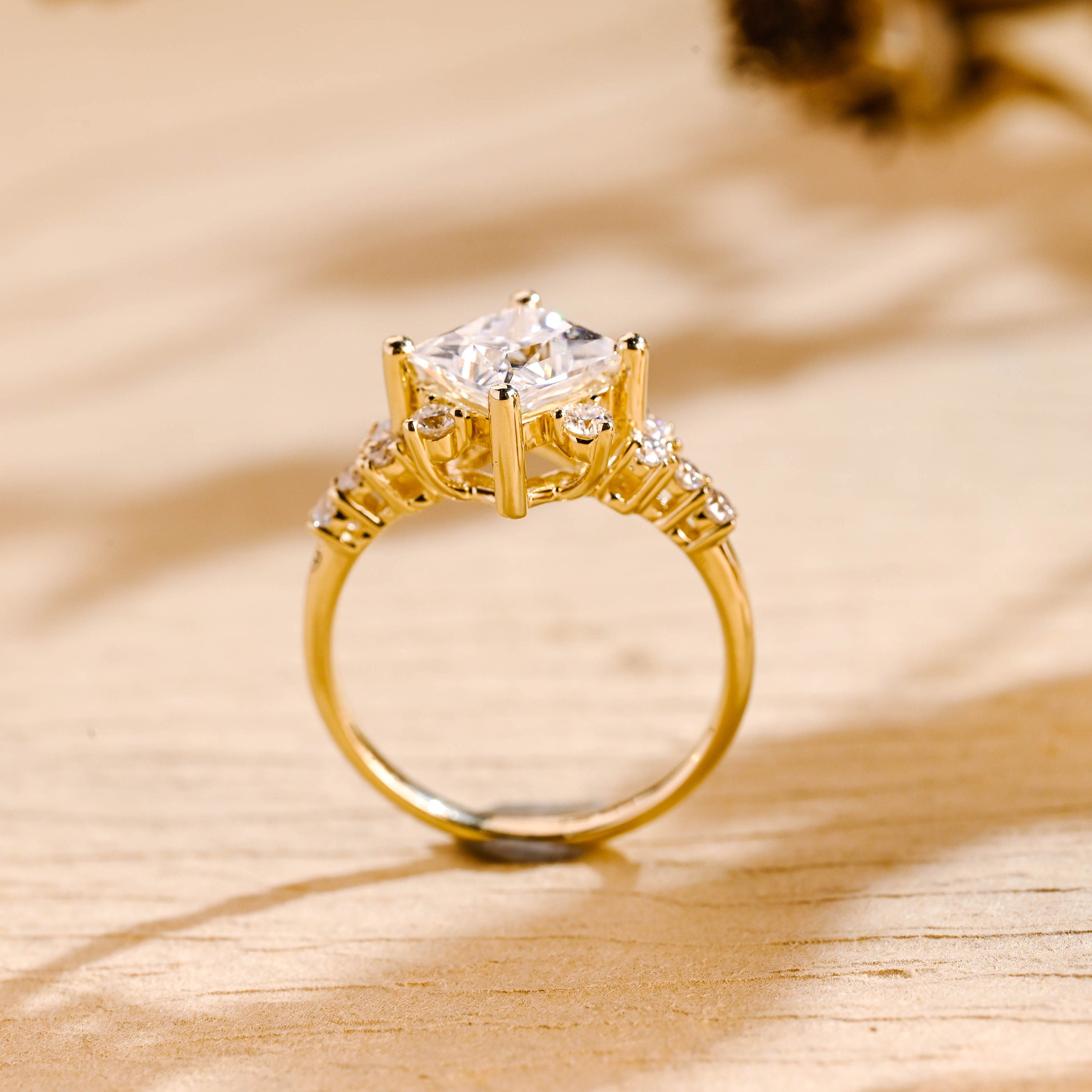 Princess Cut Bridal Ring