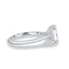 Hidden Halo Engagement Ring