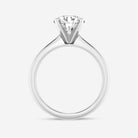 Round Cut Diamond Solitaire Moissanite Engagement Ring For Her