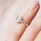 3.50CT Moissanite Engagement Ring
