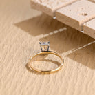 Hidden Halo Engagement Ring