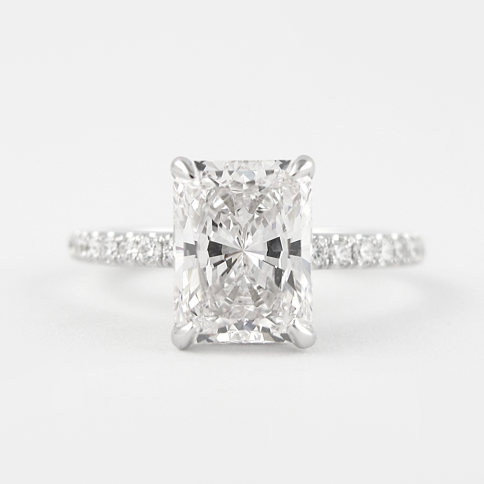 White Gold Engagement Ring
