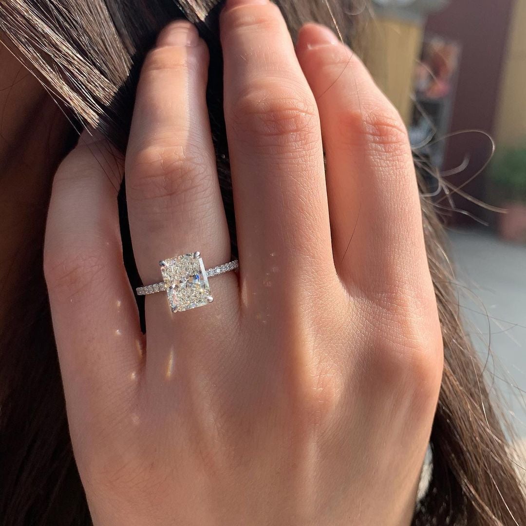 White Gold Engagement Ring