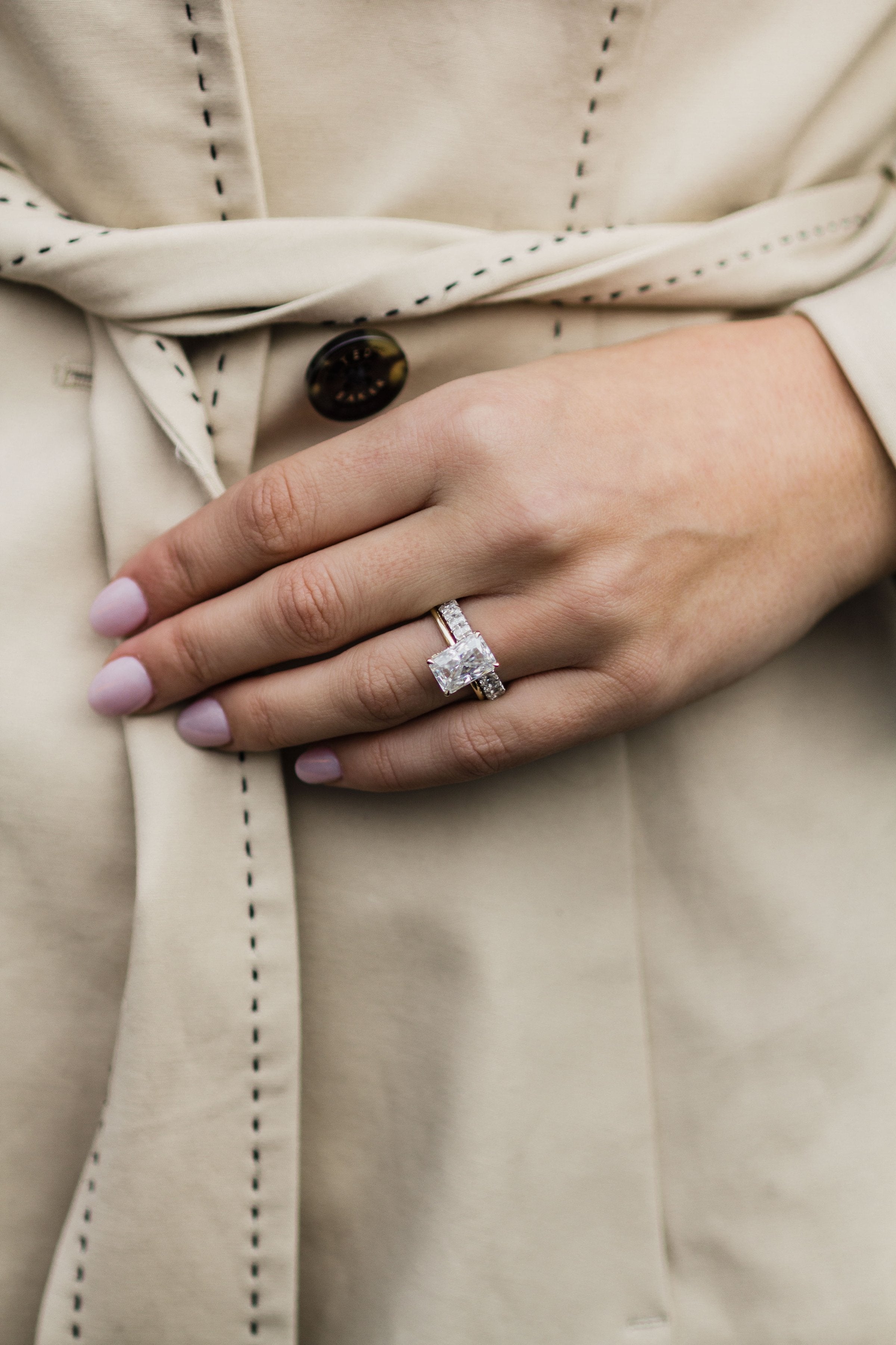 Radiant Cut Engagement Ring