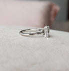 Radiant Hidden Halo Ring