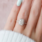 Diamond Alternative Engagement Ring