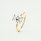 Solitaire Moissanite Ring for Women
