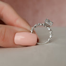 Moissanite Diamond Ring