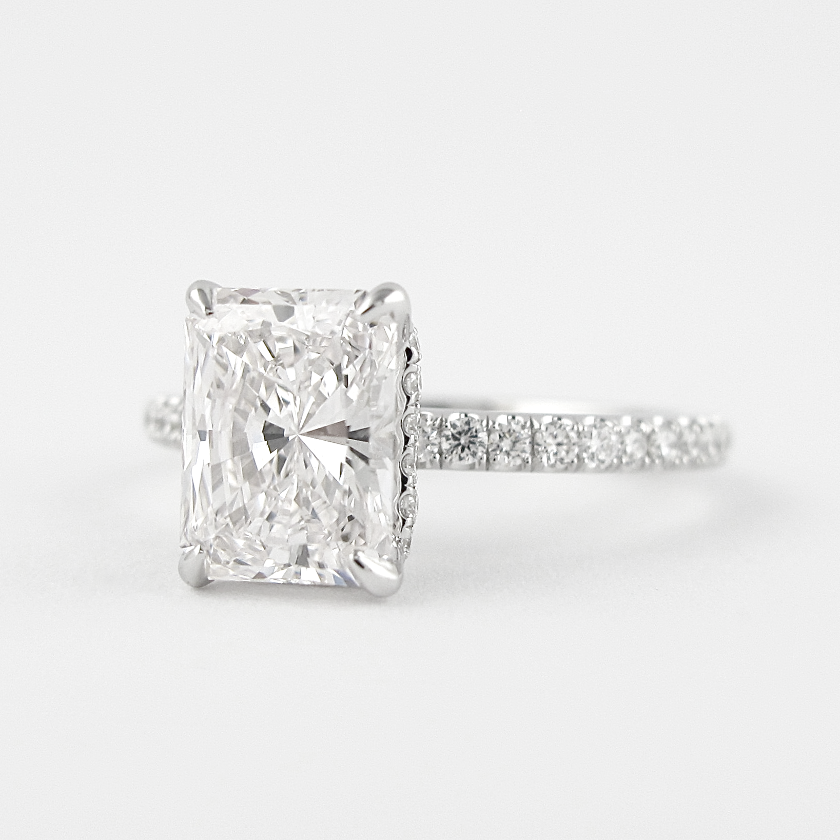 Radiant Cut Proposal Ring