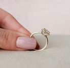 Diamond Pave Moissanite Ring