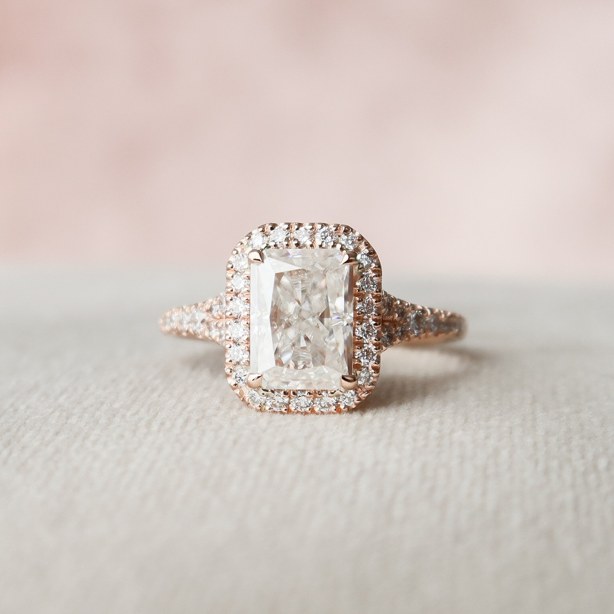 Split Shank Engagement Ring