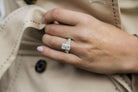 Solitaire Moissanite Ring