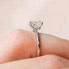 Moissanite Engagement Ring USA