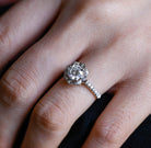 Affordable Moissanite Engagement Ring