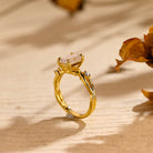 Vintage Inspired Moissanite Ring