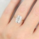 Moissanite Diamond Engagement Ring
